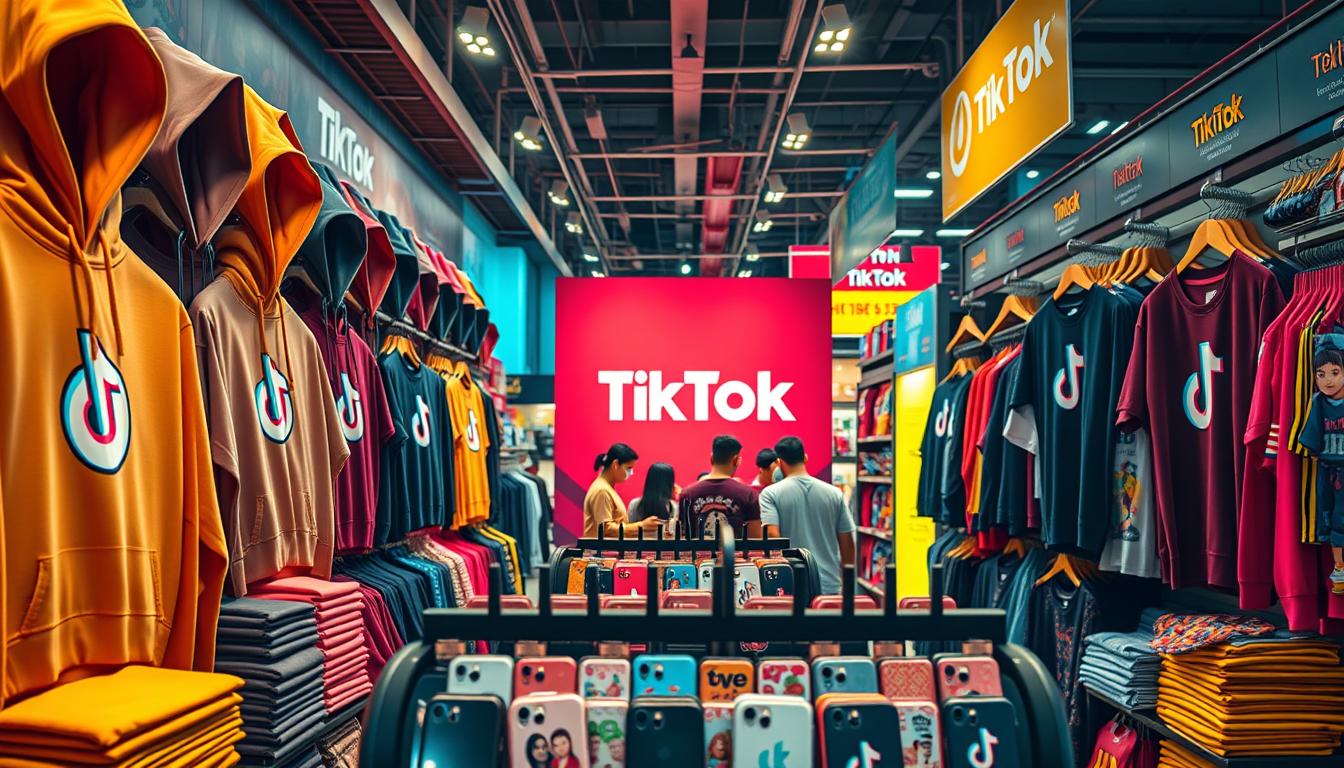 TikTok Shop Merchandise Verkauf