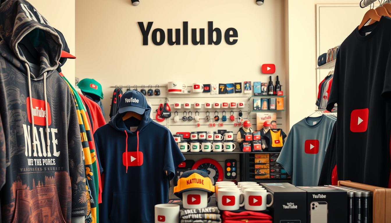 YouTube Merchandise Verkauf